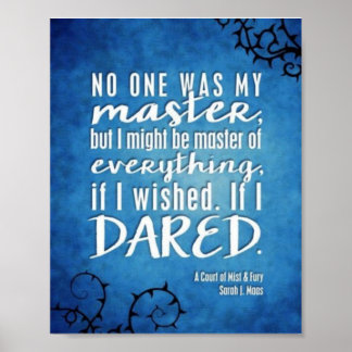 ACOTAR QUOTE POSTER