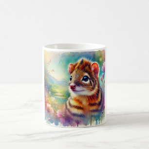 Acouchi in a Colorful Forest 240824AREF121 - Water Coffee Mug