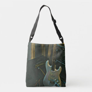 acoustic bass electric guitar gift crossbody bag