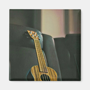 acoustic bass electric guitar gift magnet