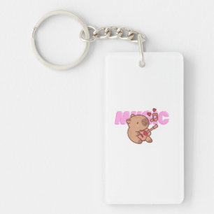 Acoustic Capy Charm Key Ring