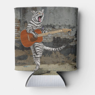 Acoustic Cat Guitar Can Cooler