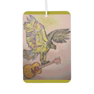 Acoustic Fish Hawk Car Air Freshener