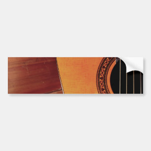 Acoustic Guitar Bumper Sticker