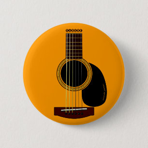 acoustic guitar button