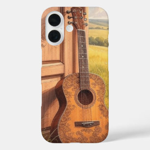 Acoustic Guitar iPhone 16 Case