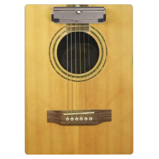 Acoustic Guitar Clipboard