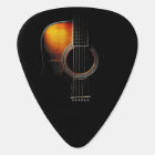 Acoustic Guitar Design Plectrum Version 4