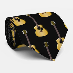 Acoustic Guitar Design Tie