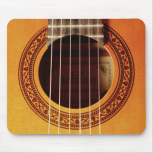 Acoustic Guitar Detail Mouse Pad