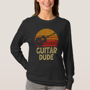 Acoustic Guitar Dude Player Musician Idea T-Shirt