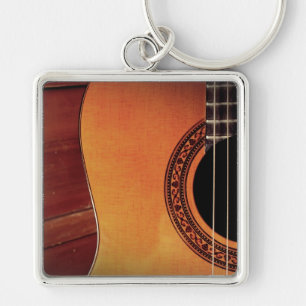 Acoustic Guitar Key Ring