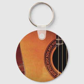 Acoustic Guitar Key Ring