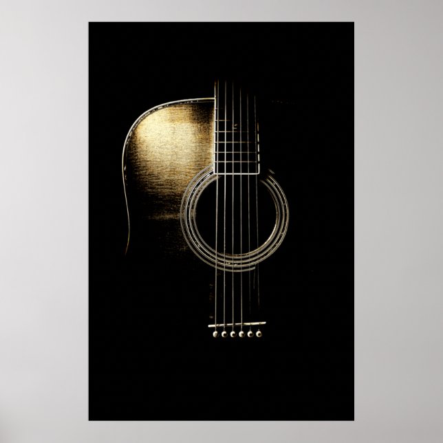 Acoustic Guitar Lite Poster (Front)