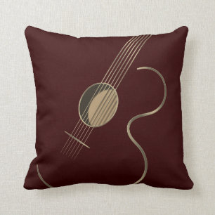 Acoustic Guitar Logo Cushion