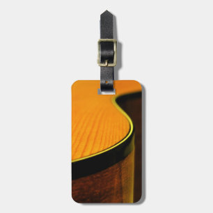 Acoustic Guitar Luggage Tag