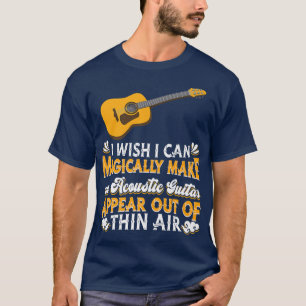 Acoustic Guitar Magic Player MusicianMagician Guit T-Shirt