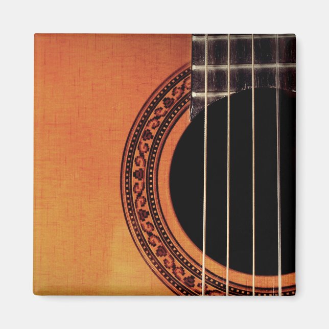 Acoustic Guitar Magnet (Front)