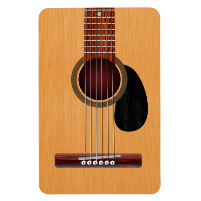 Acoustic Guitar Magnet (Vertical)
