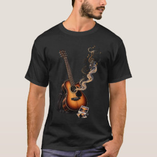 Acoustic Guitar Melody – Music Lover Design T-Shirt