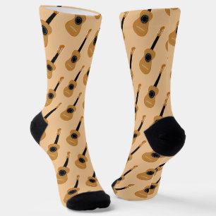 Acoustic Guitar Musician Socks