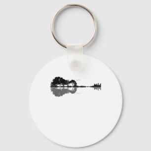 Acoustic Guitar Nature Est Music Bass Guitarist Key Ring