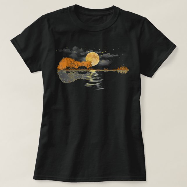 Acoustic Guitar Player , Birthday, Christmas Gift T-Shirt (Design Front)