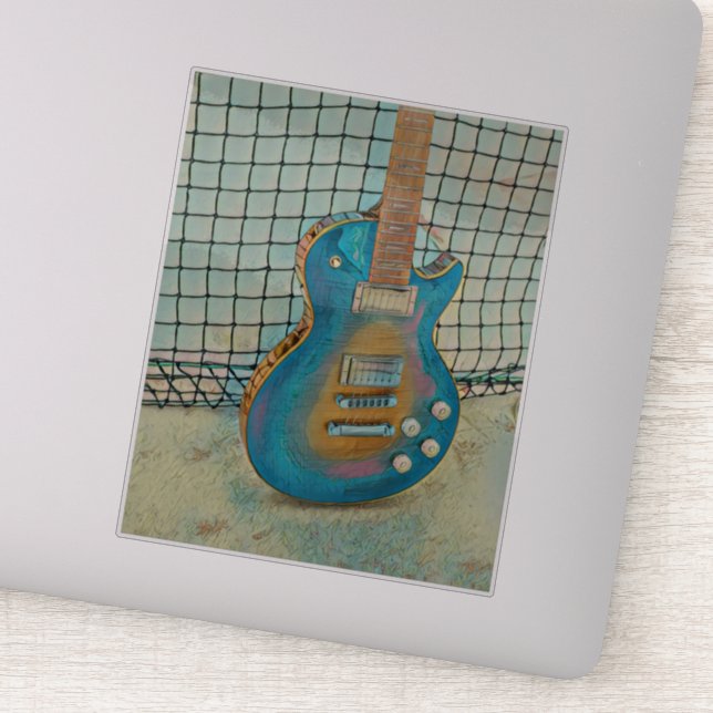 Acoustic guitar player gift (Detail)