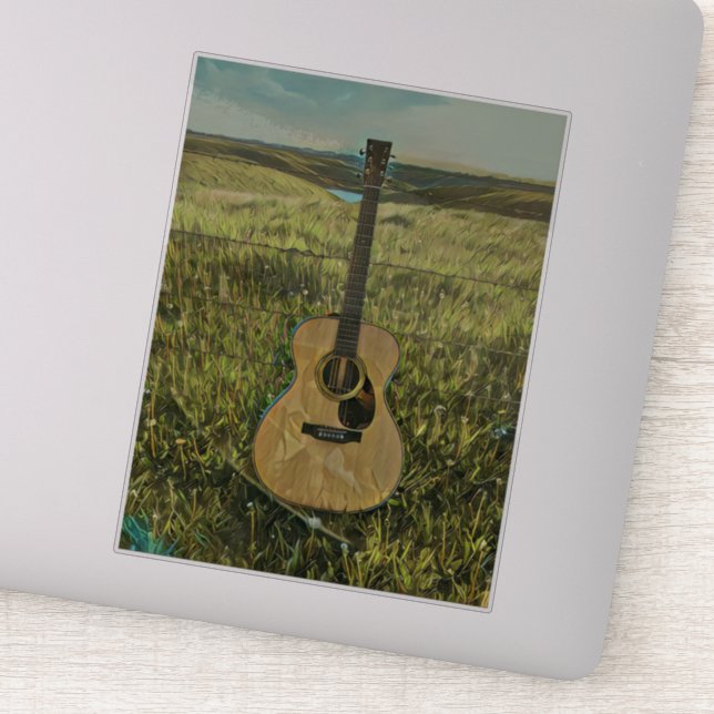 Acoustic guitar player gift (Detail)
