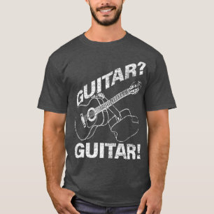 Acoustic Guitar Player Music Guitarist Musician Gu T-Shirt