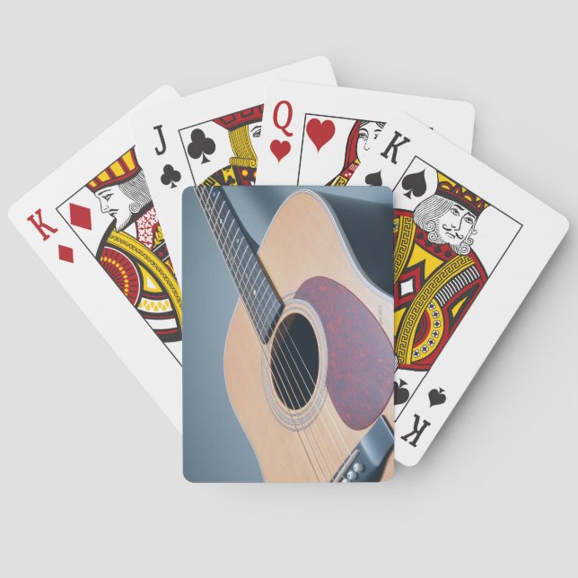 Acoustic Guitar Playing Cards (Back)