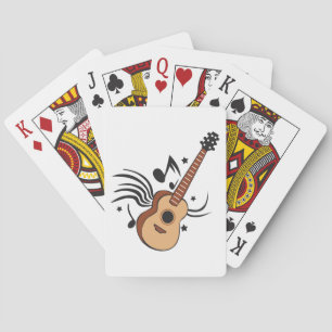 Acoustic Guitar Playing Cards