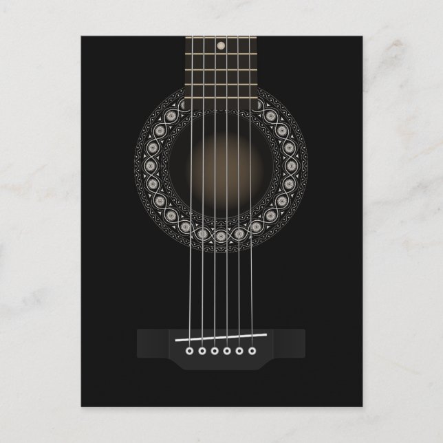 Acoustic Guitar Postcard (Front)