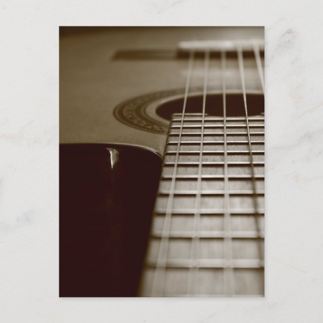 Acoustic Guitar Postcard (Front)
