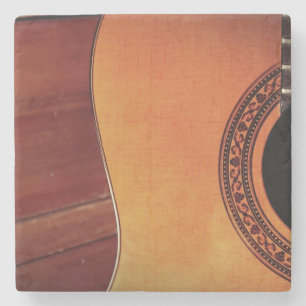 Acoustic Guitar Stone Coaster
