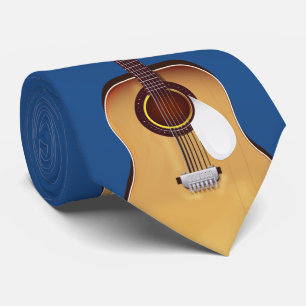 Acoustic Guitar Tie