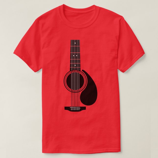 Acoustic Guitar Tumbler vector Guitar Tumbler Guit T-Shirt (Design Front)