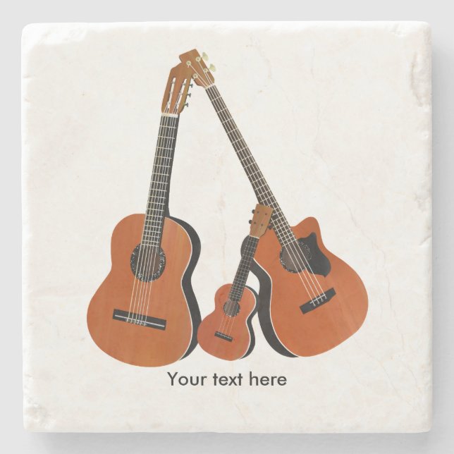 Acoustic Instruments Stone Coaster (Front)