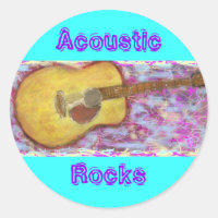 Acoustic Rocks Guitar