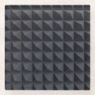 Acoustical Foam: Studio Sound Dampening Glass Coaster