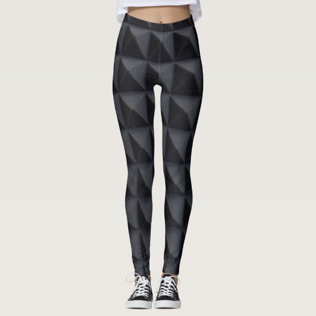 Acoustical Foam: Studio Sound Dampening Leggings (Front)