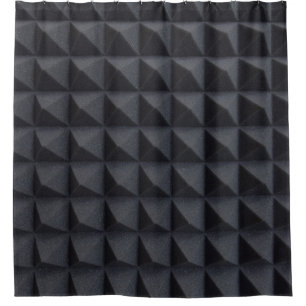 Acoustical Foam: Studio Sound Dampening Shower Curtain
