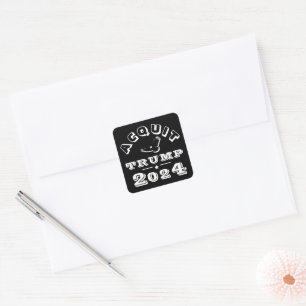 Acquit TRUMP 2024 Square Sticker