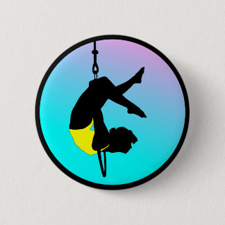 Acrobat of New Circus 6 Cm Round Badge