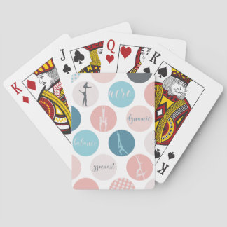 Acrobatic Gymnastics Playing Cards