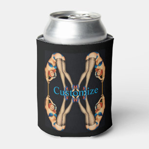 Acrobatic Vintage Pinups Thunder_Cove  Can Cooler