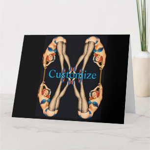 Acrobatic Vintage Pinups Thunder_Cove  Card