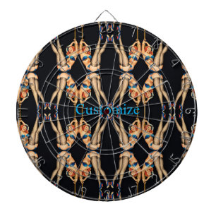Acrobatic Vintage Pinups Thunder_Cove  Dartboard