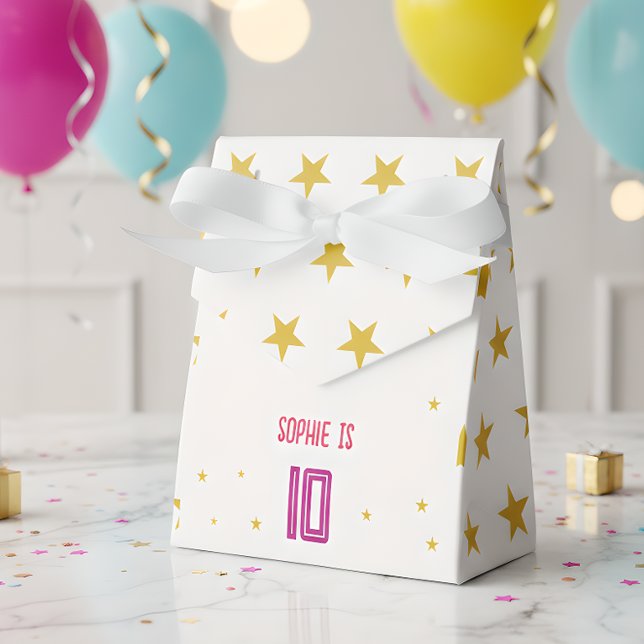 Acrobatics and gymnastics sport girl birthday favour box (Creator Uploaded)