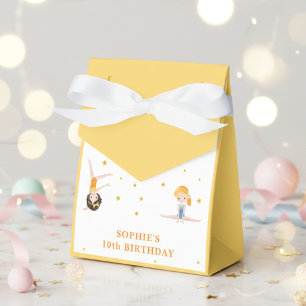 Acrobatics fun birthday kids  favour box